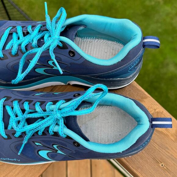 Gdefy 10.5 WIDE Gravity Defyer Ion Orthotic Comfort Sneakers *Missing Insoles - Picture 8 of 10